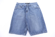 Y2K Avirex Medium Wash Denim Shorts - Pants/Shorts - Thrifted Threads