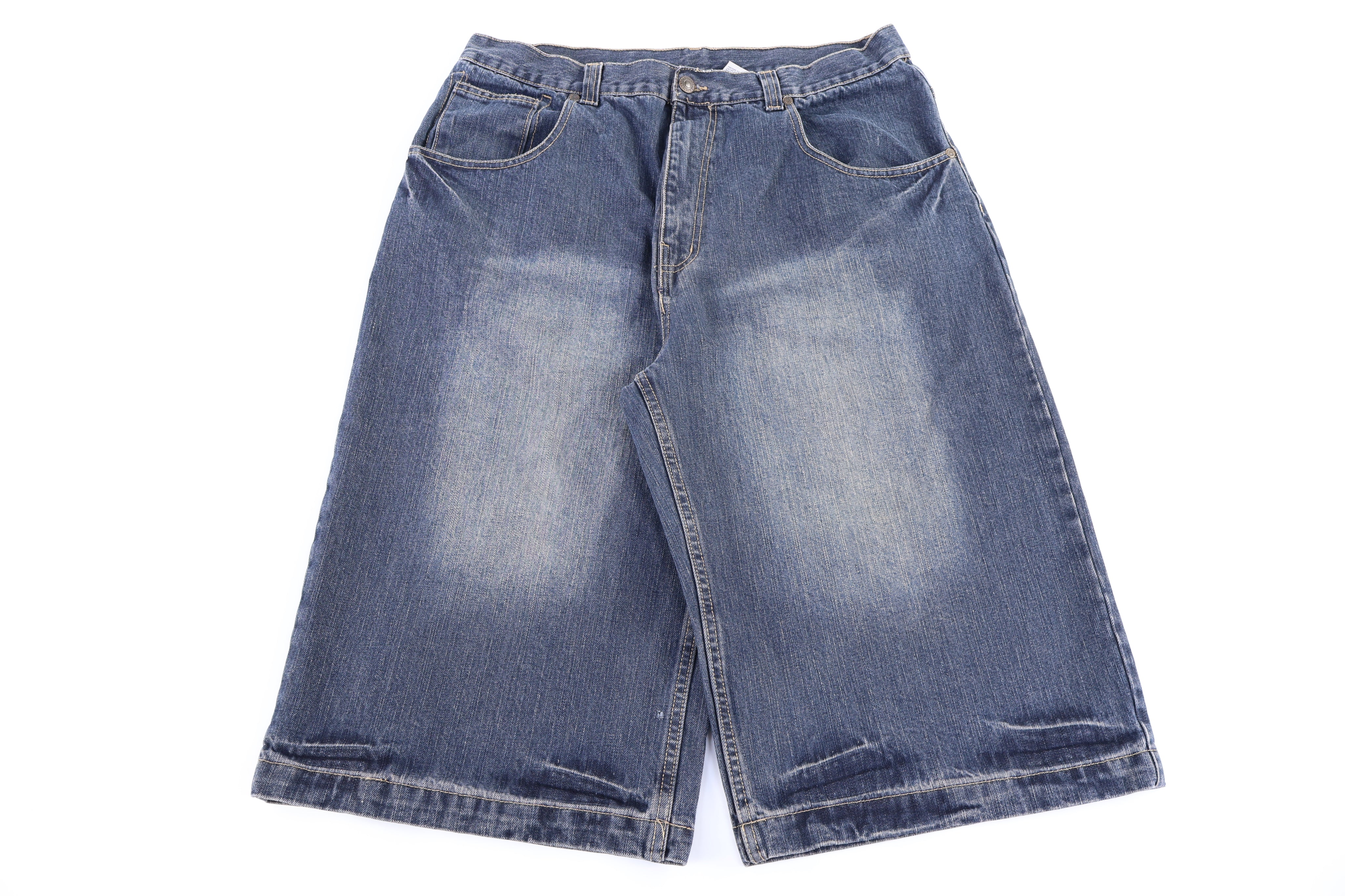Y2K Banana Jack Dark Wash Denim Shorts - Pants/Shorts - Thrifted Threads