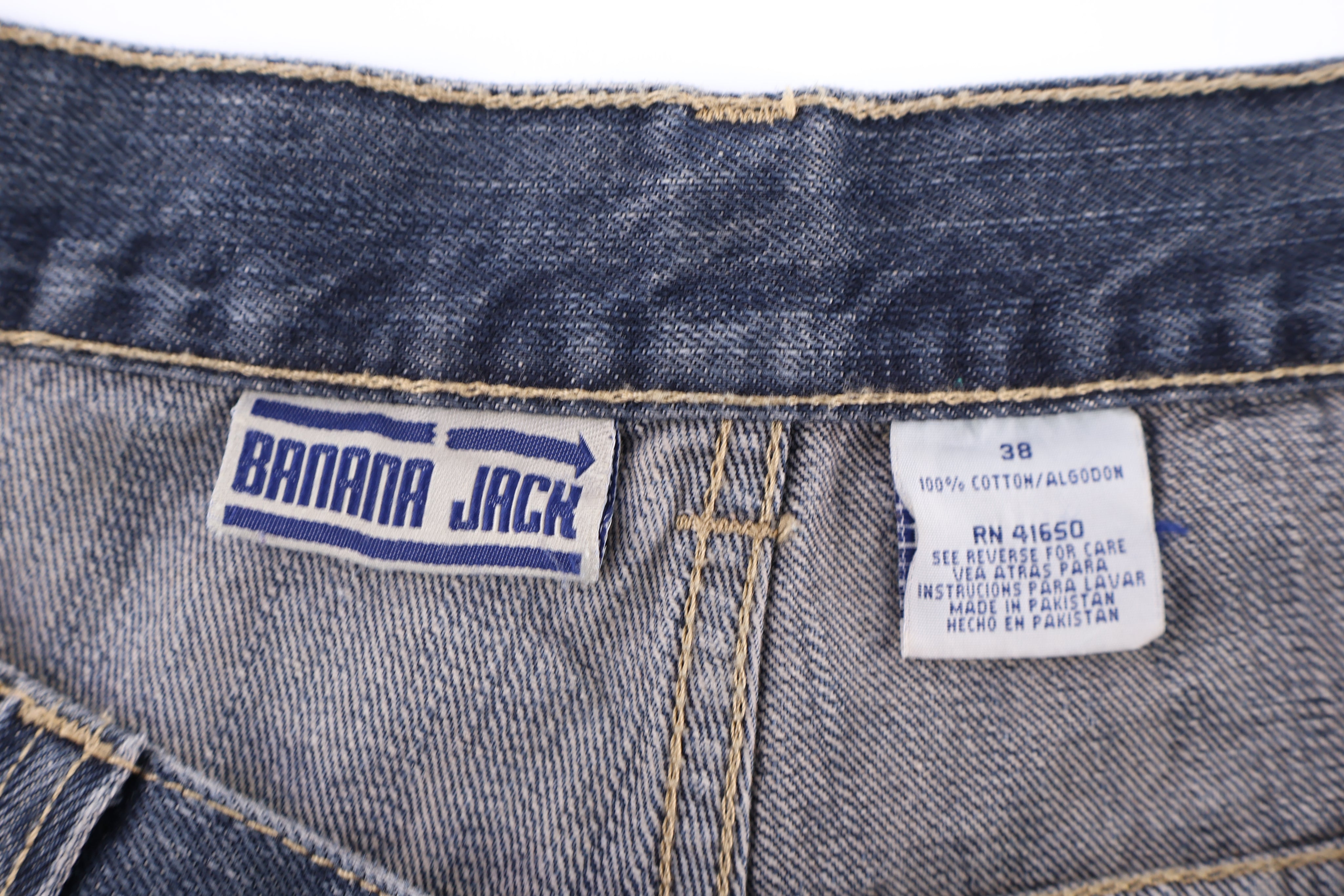 Y2K Banana Jack Dark Wash Denim Shorts - Pants/Shorts - Thrifted Threads