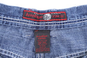 Y2K Brklyn Xpress Denim Shorts - Pants/Shorts - Thrifted Threads