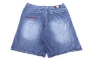Y2K Brklyn Xpress Denim Shorts - Pants/Shorts - Thrifted Threads