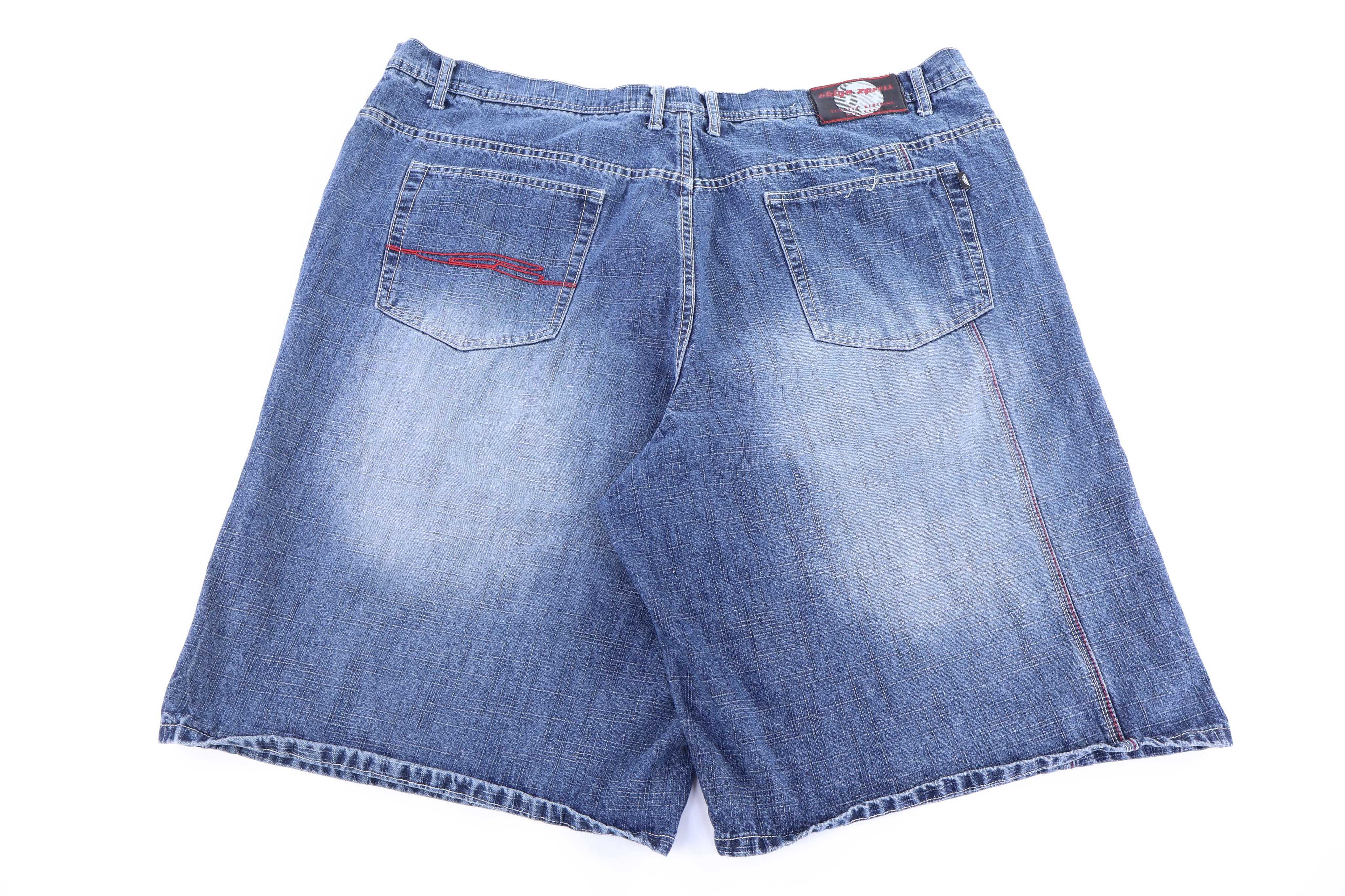 Y2K Brklyn Xpress Denim Shorts - Pants/Shorts - Thrifted Threads
