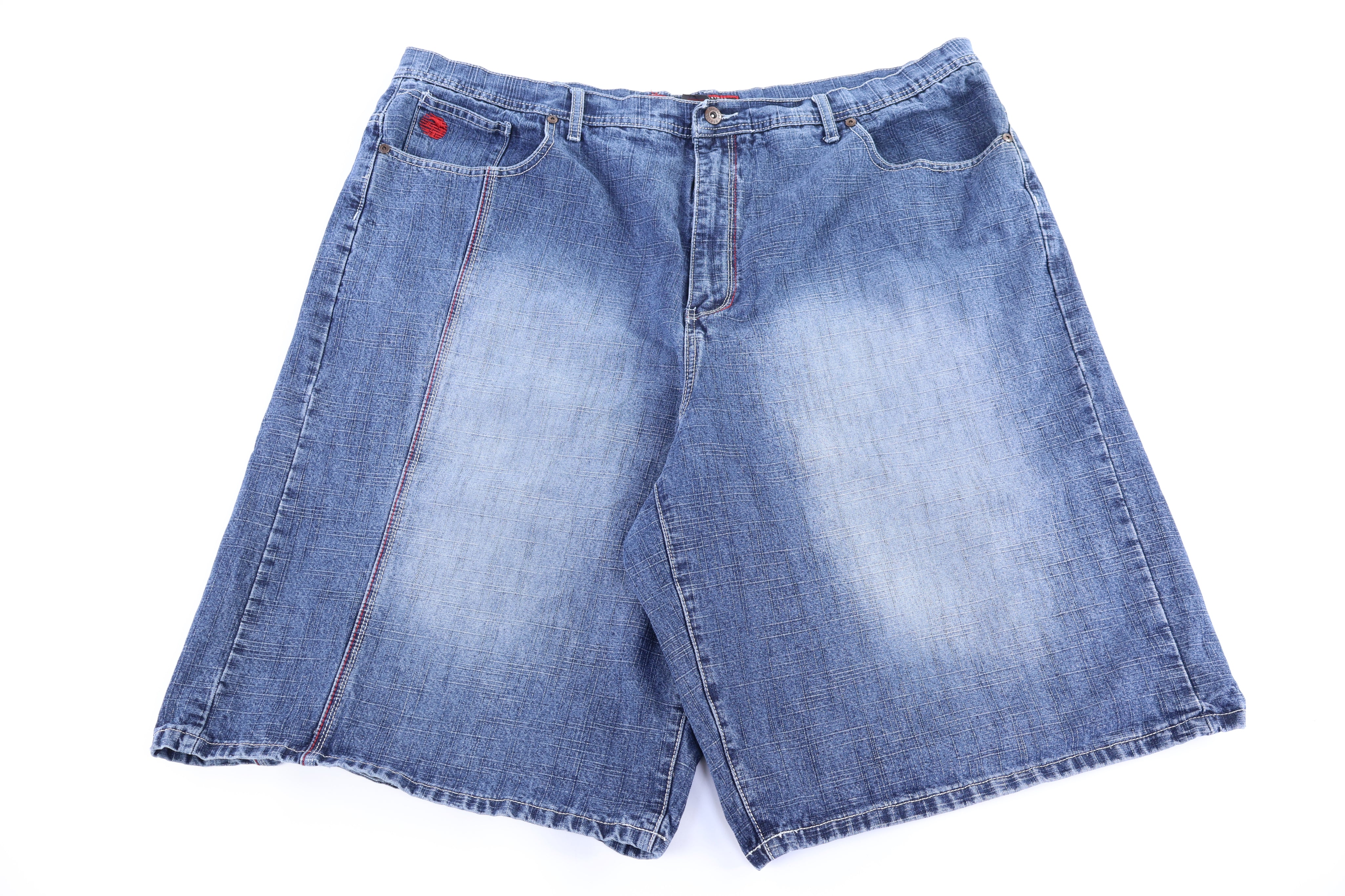 Y2K Brklyn Xpress Denim Shorts - Pants/Shorts - Thrifted Threads