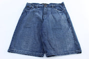 Y2K Brock Jeans Embroidered Denim Shorts - Pants/Shorts - Thrifted Threads