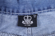 Y2K Brooklyn Unltd Medium Wash Denim Shorts - Pants/Shorts - Thrifted Threads