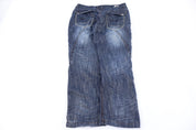 Y2K Brooklyn Xpress Dark Wash Denim Jeans - Pants - Thrifted Threads