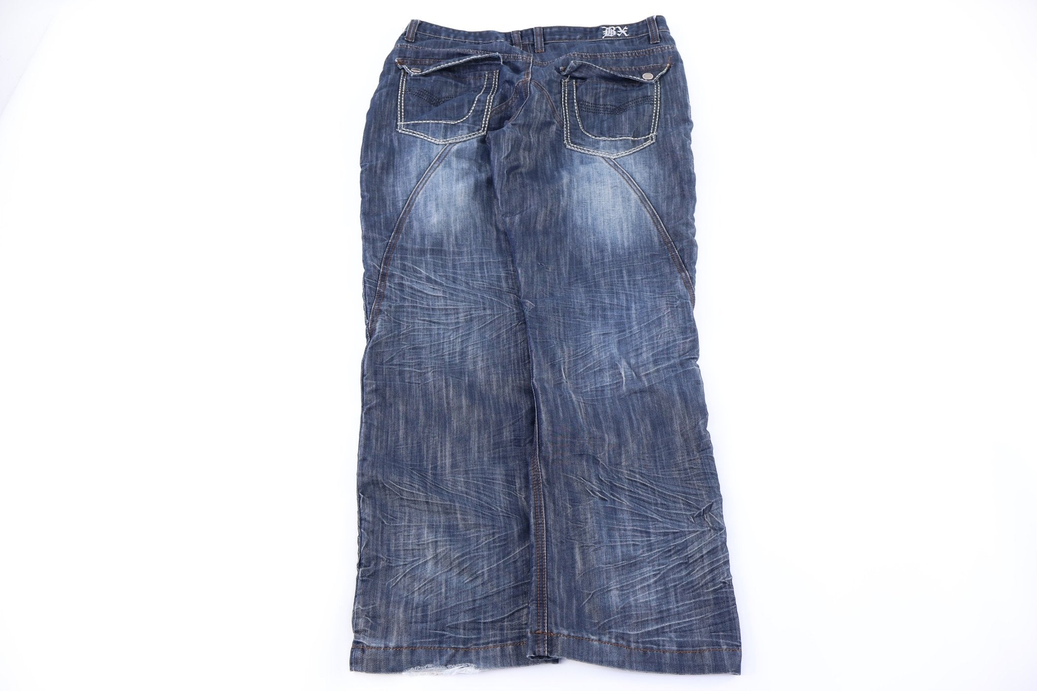Y2K Brooklyn Xpress Dark Wash Denim Jeans - Pants - Thrifted Threads