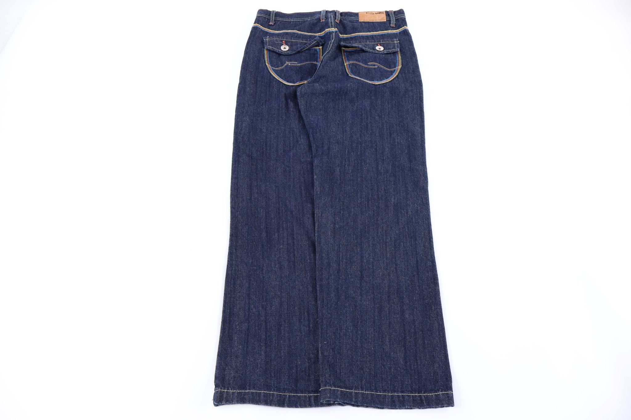 Y2K Brooklyn Xpress Dark Wash Denim Jeans - Pants/Shorts - Thrifted Threads