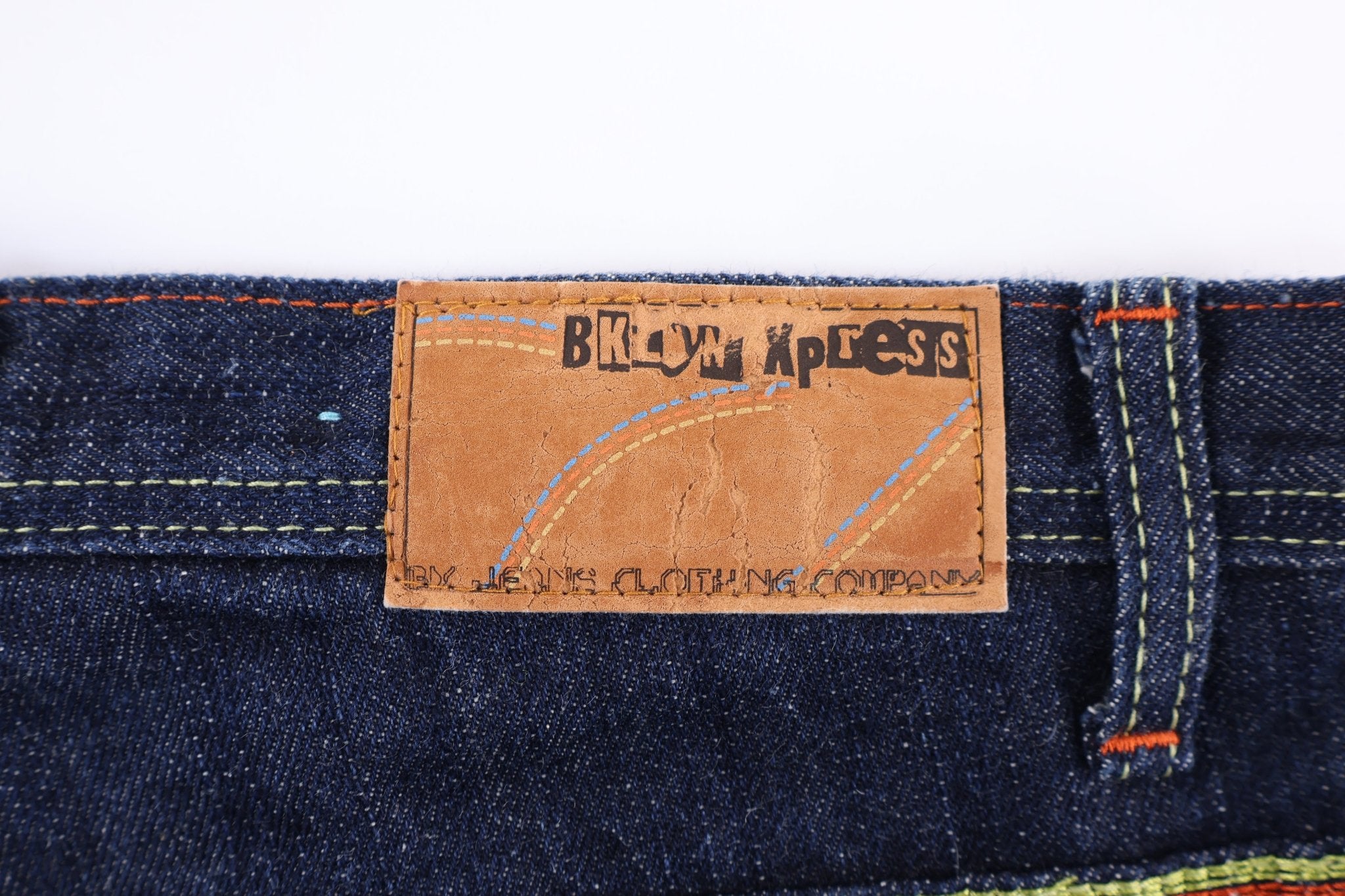 Y2K Brooklyn Xpress Dark Wash Denim Jeans - Pants/Shorts - Thrifted Threads