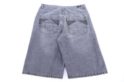 Y2K Brooklyn Xpress Dark Wash Denim Shorts - Pants/Shorts - Thrifted Threads