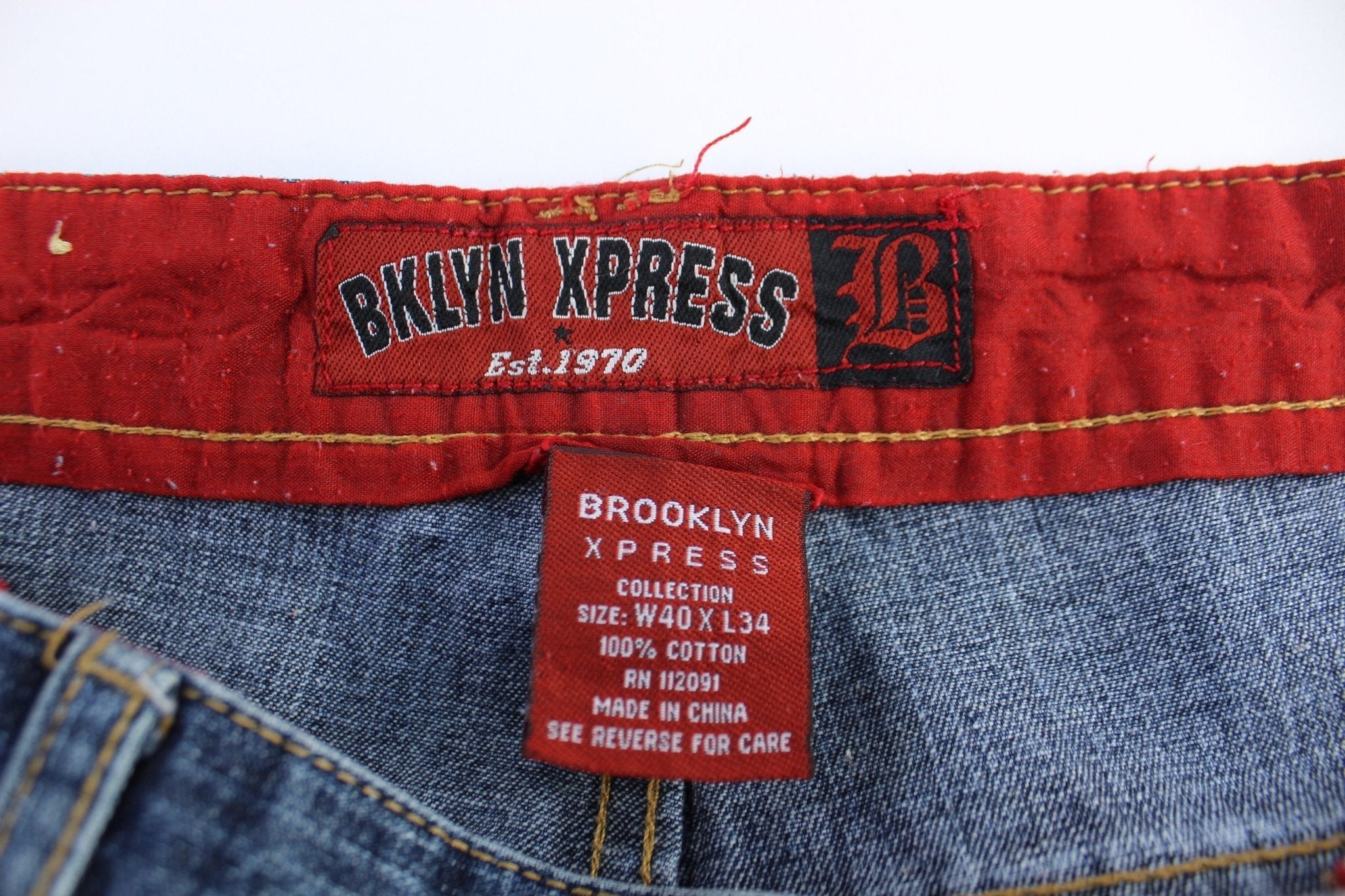 Y2K Brooklyn Xpress Denim Jeans - Pants/Shorts - Thrifted Threads