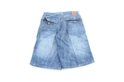 Y2K Brooklyn Xpress Denim Shorts - Pants/Shorts - Thrifted Threads