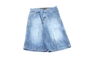 Y2K Brooklyn Xpress Denim Shorts - Pants/Shorts - Thrifted Threads