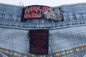 Y2K Brooklyn Xpress Light Wash Denim Jeans - ThriftedThreads.com