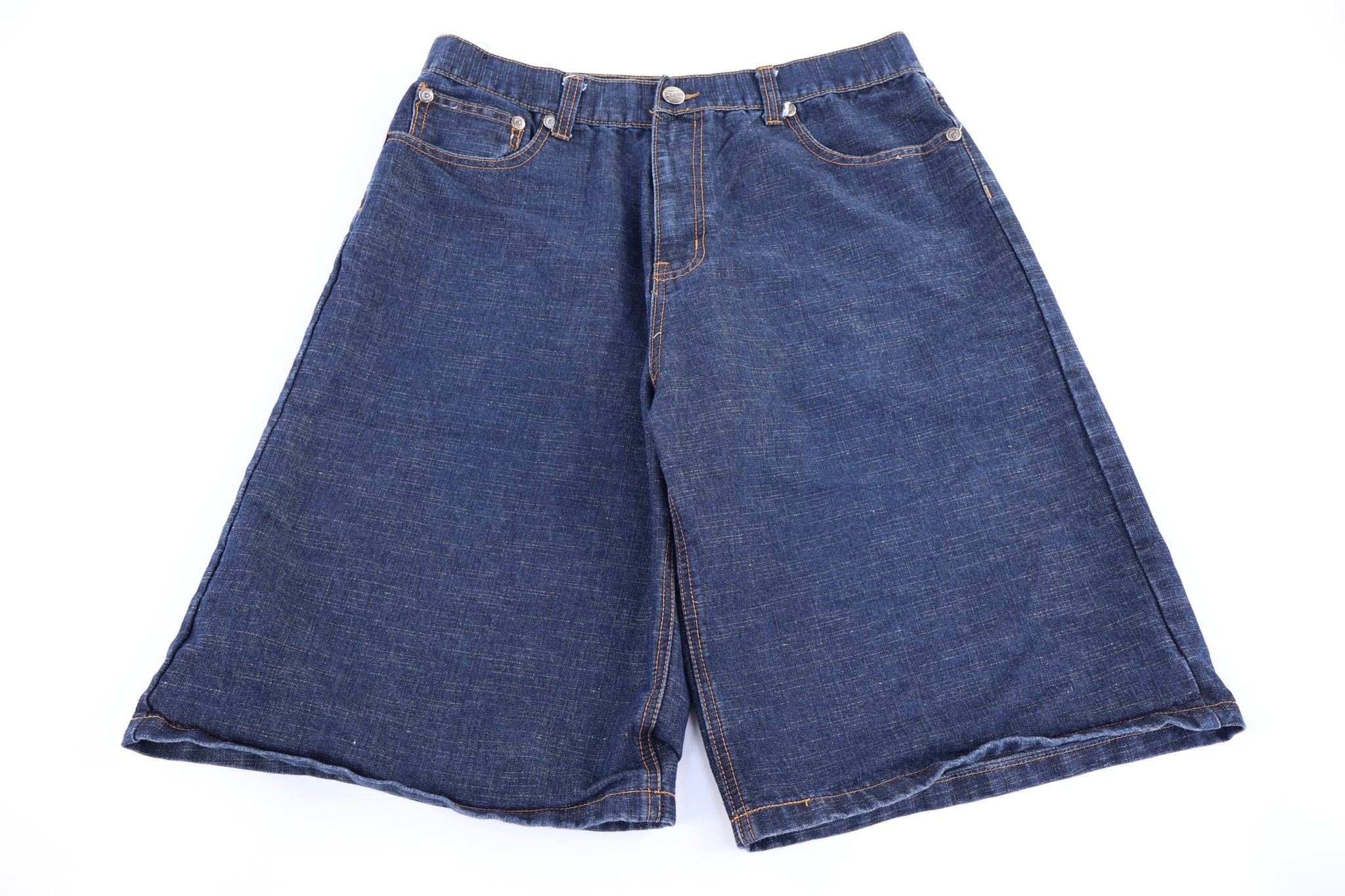 Y2K Chams Dark Wash Denim shorts - Pants/Shorts - Thrifted Threads