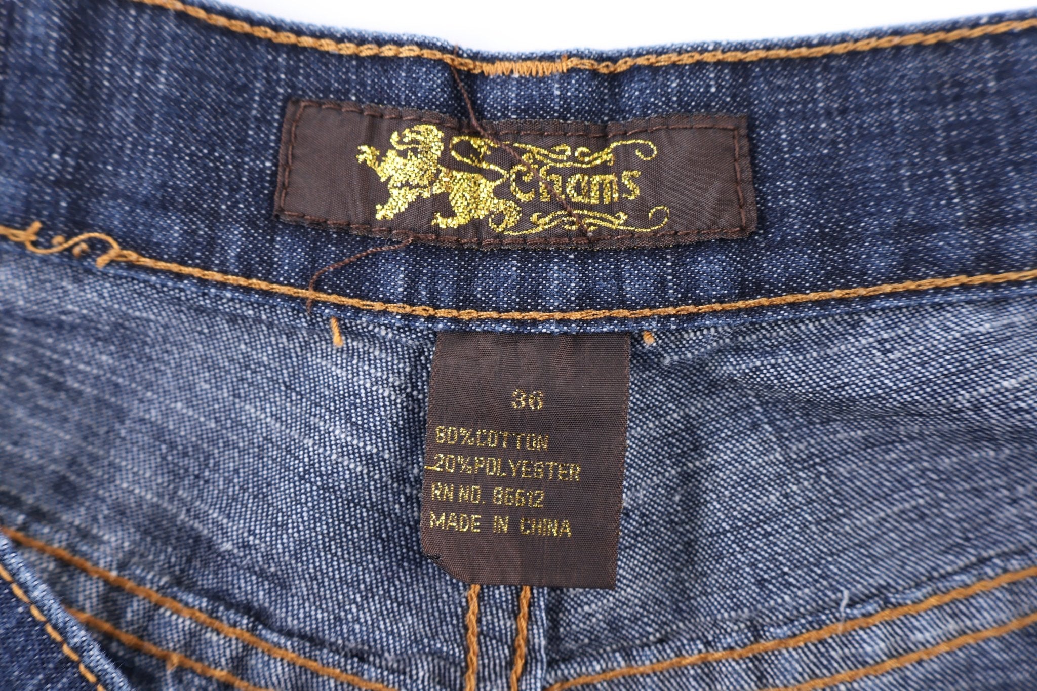 Y2K Chams Dark Wash Denim shorts - Pants/Shorts - Thrifted Threads