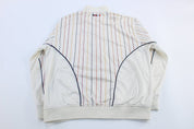 Y2K Coogi Embroidered Logo Striped Zip Up Jacket - Jacket - Thrifted Threads