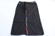 Y2K Coogi Multicolored Black Denim Jeans - ThriftedThreads.com