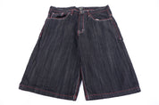 Y2K Corked Jeans Dark Wash Denim shorts - Pants/Shorts - Thrifted Threads