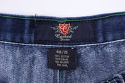 Y2K Corked Jeans Dark Wash Shorts - Pants/Shorts - Thrifted Threads