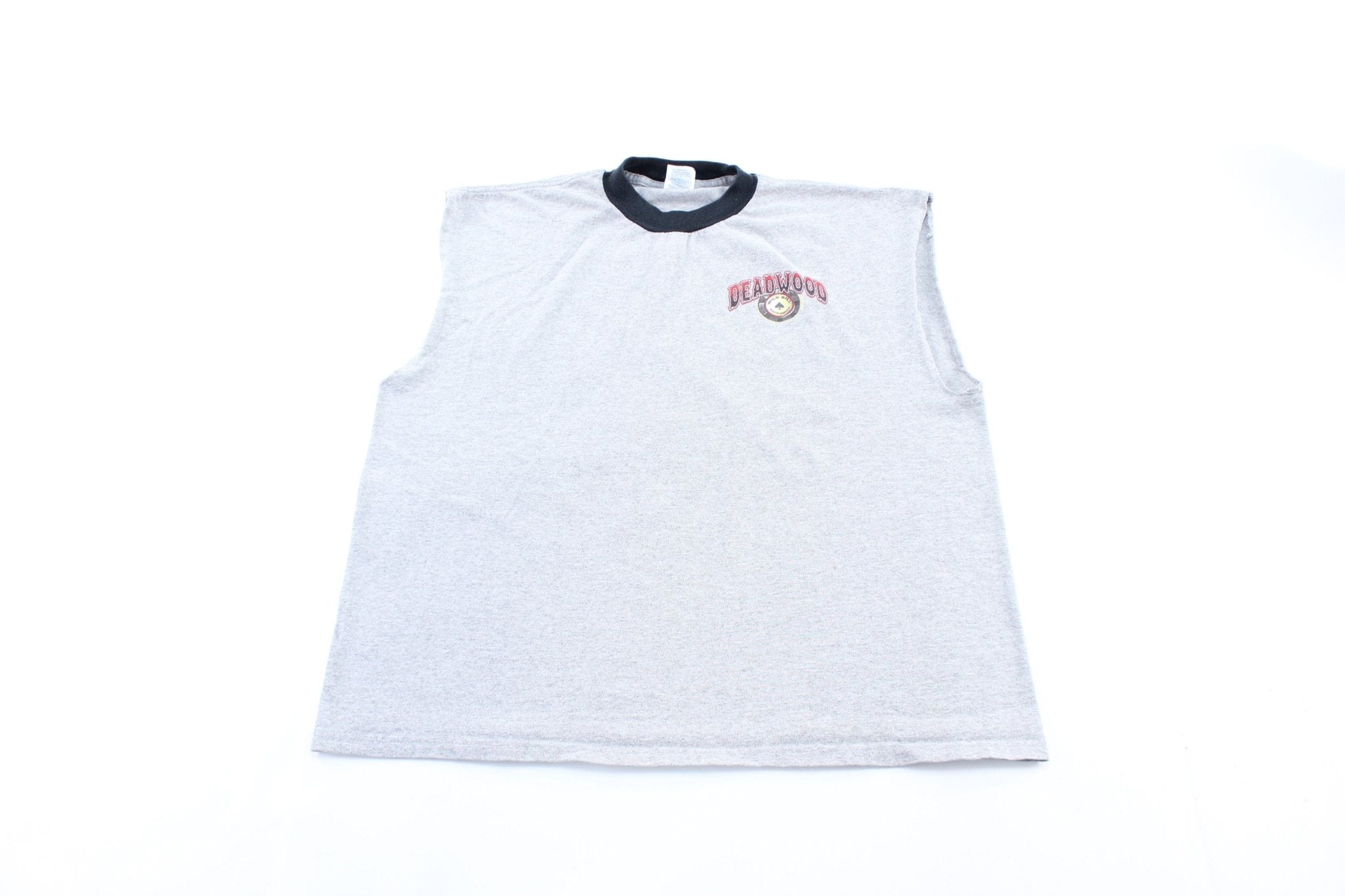 Y2K Deadwood Wild Bill South Dakota Biker Graphic Tank Top - ThriftedThreads.com