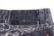 Y2K Delf Grey Embroidered Denim shorts - Pants/Shorts - Thrifted Threads