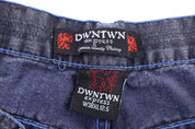 Y2K Downtown Express Dark Wash Denim Shorts - Pants/Shorts - Thrifted Threads