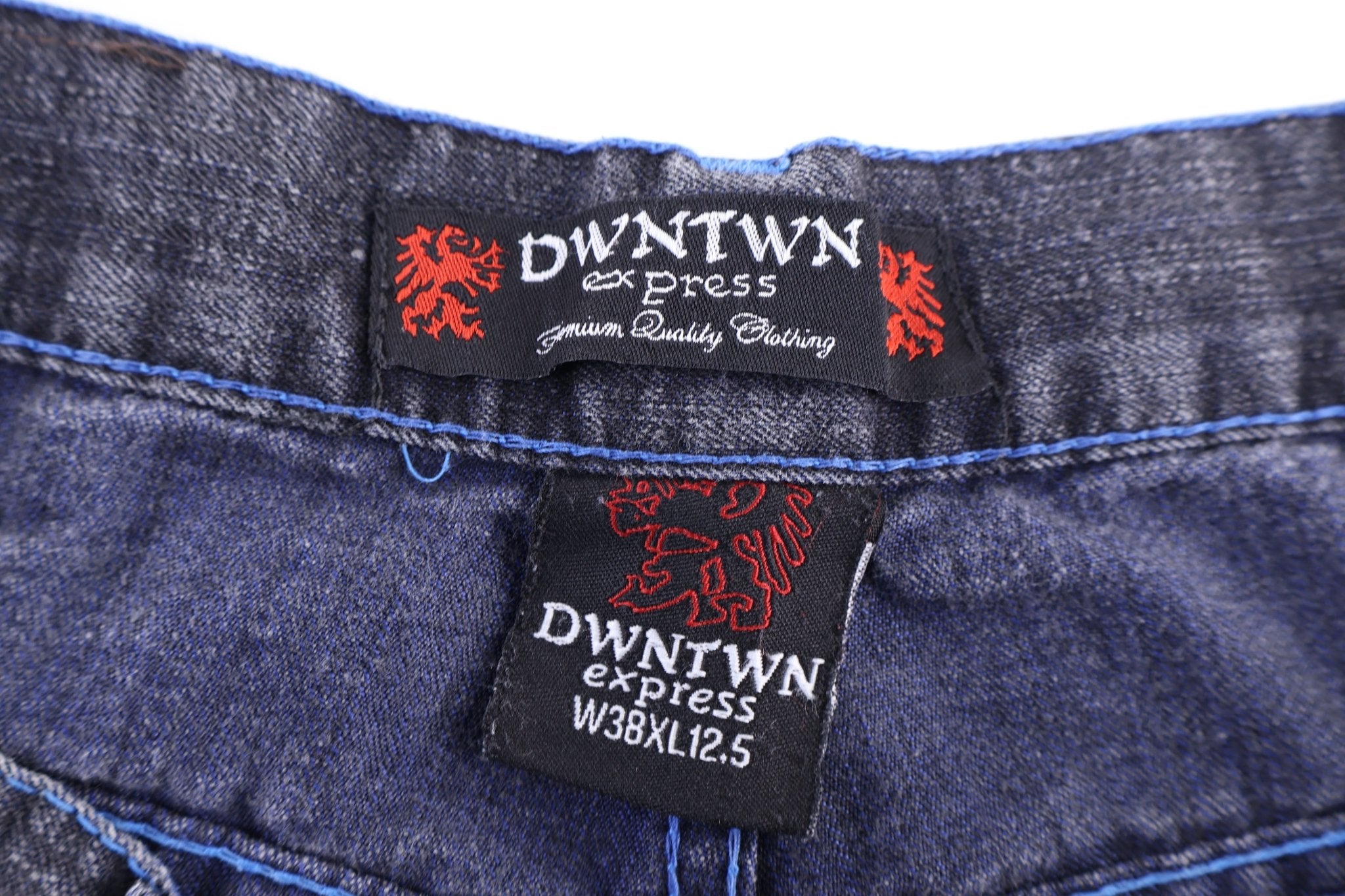 Y2K Downtown Express Dark Wash Denim Shorts - Pants/Shorts - Thrifted Threads