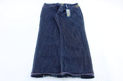 Y2K Drunken Monkey Dark Wash Denim Jeans - ThriftedThreads.com
