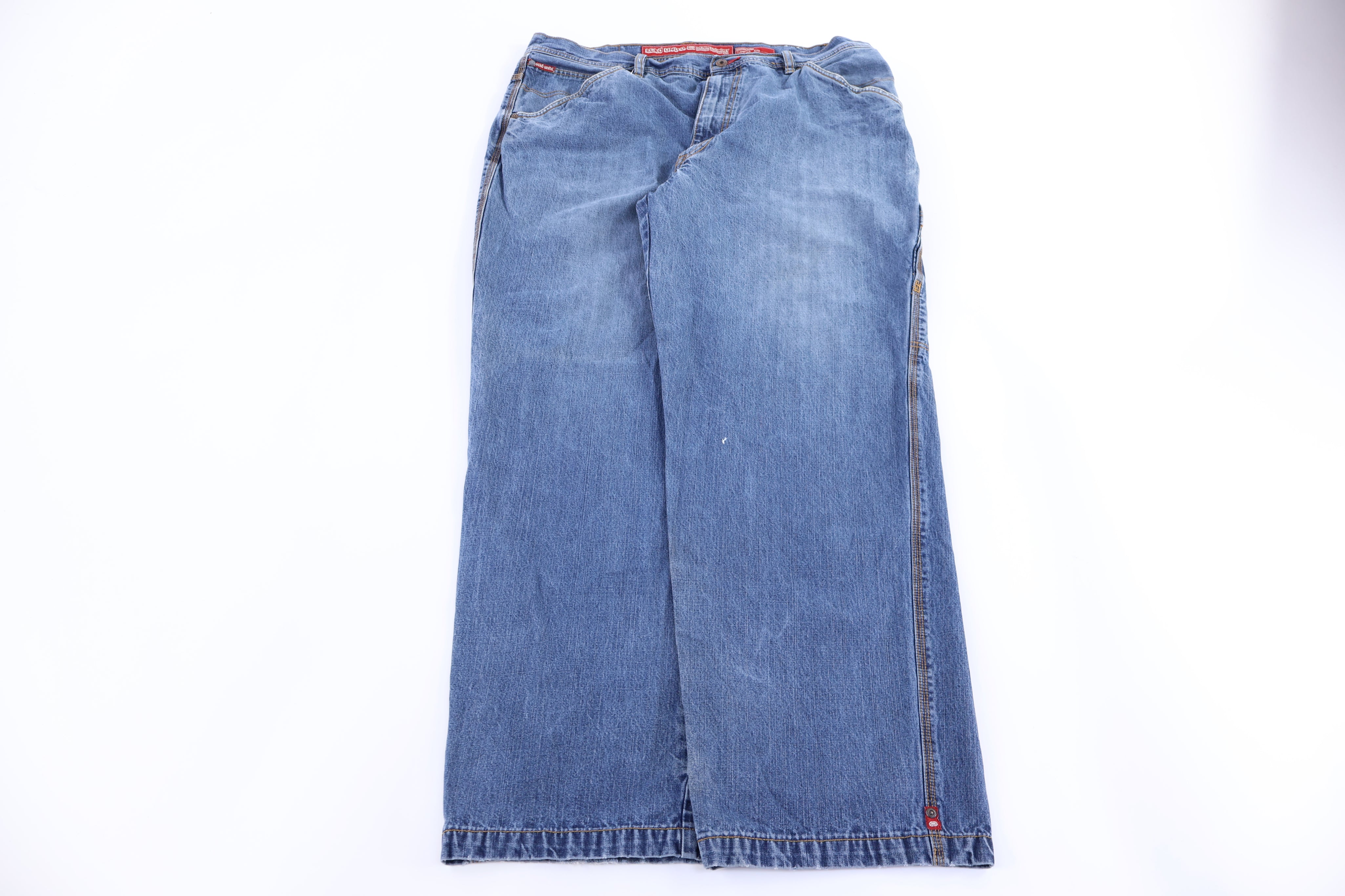 Y2K Ecko Unltd Dark Wash Denim Jeans - Pants - Thrifted Threads