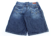 Y2K Ecko Unltd Dark Wash Denim Shorts - Pants/Shorts - Thrifted Threads
