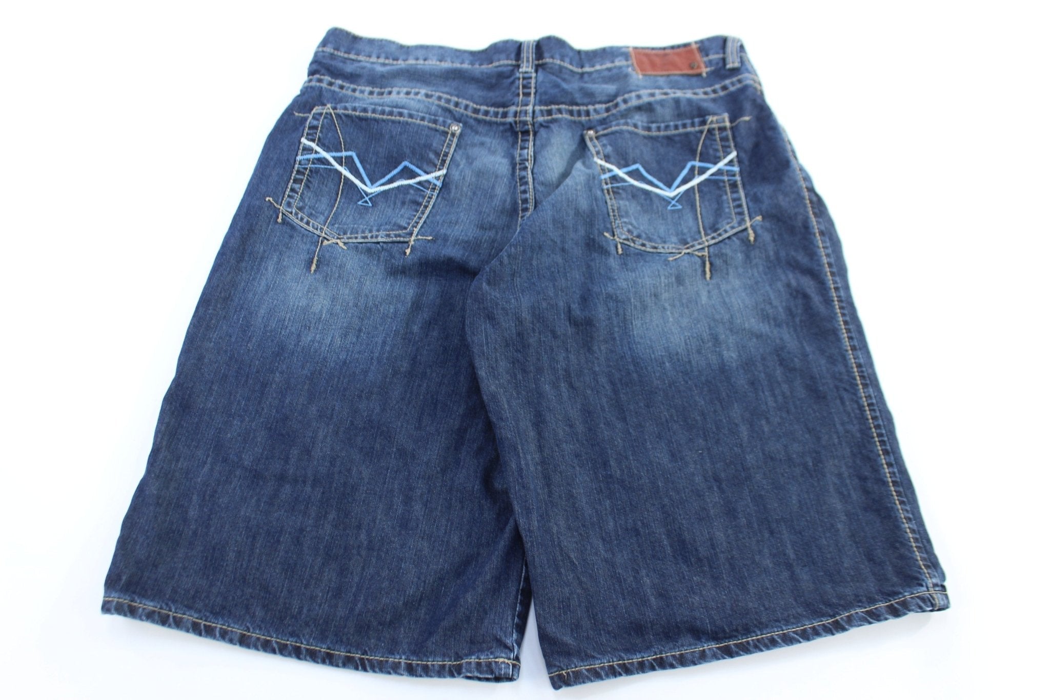 Y2K Ecko Unltd Dark Wash Denim Shorts - Pants/Shorts - Thrifted Threads