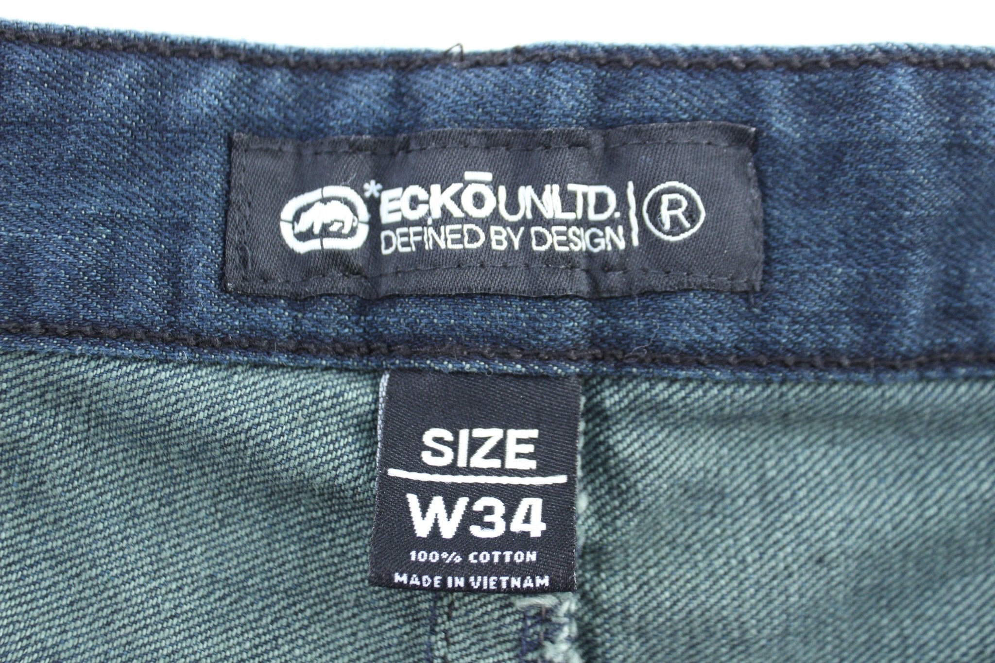 Y2K Ecko Unltd. Dark Wash Denim Shorts - Pants/Shorts - Thrifted Threads