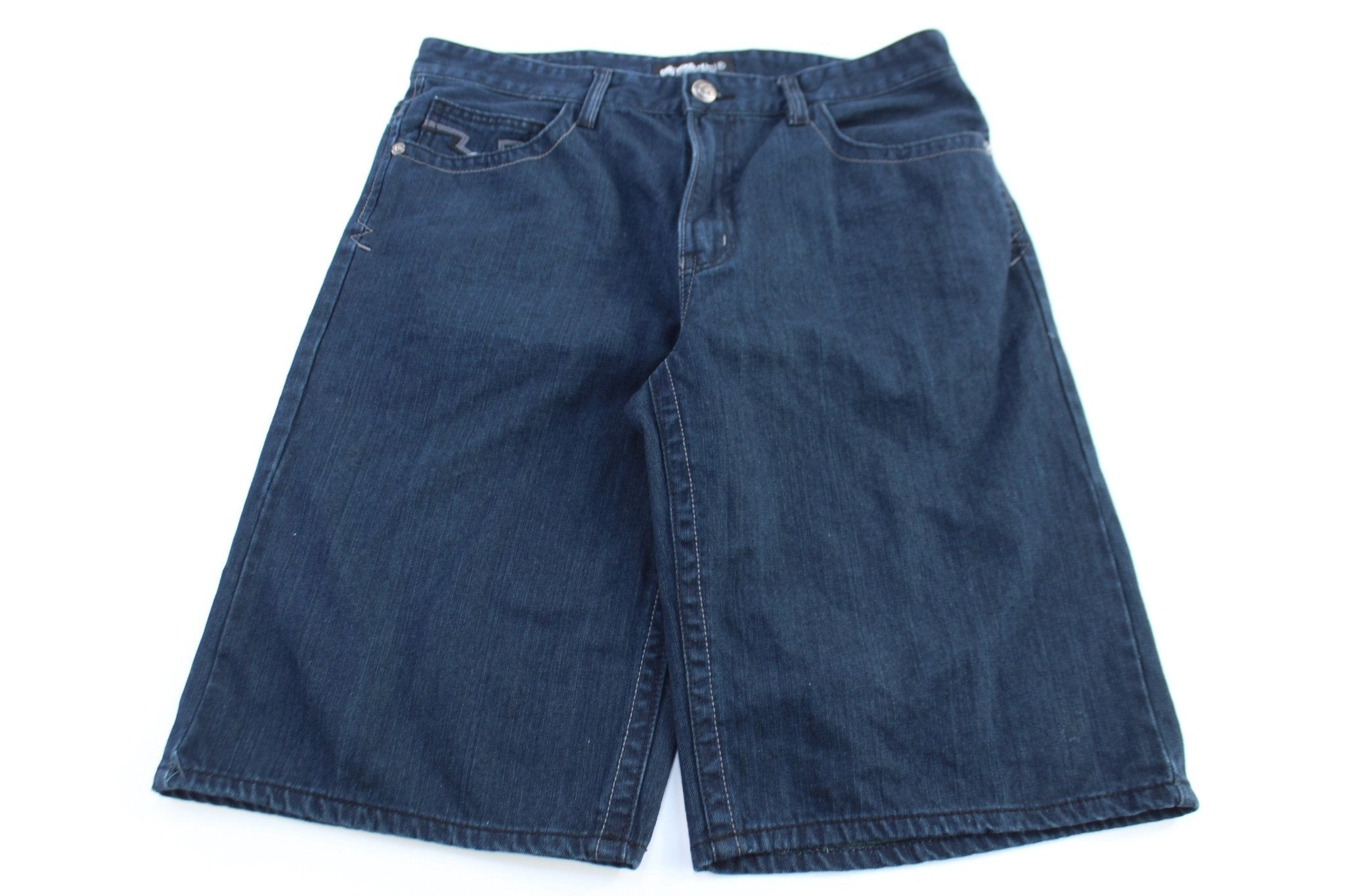Y2K Ecko Unltd. Dark Wash Denim Shorts - Pants/Shorts - Thrifted Threads