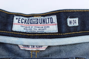 Y2K Ecko Unltd Dark Wash Denim Shorts - Pants/Shorts - Thrifted Threads