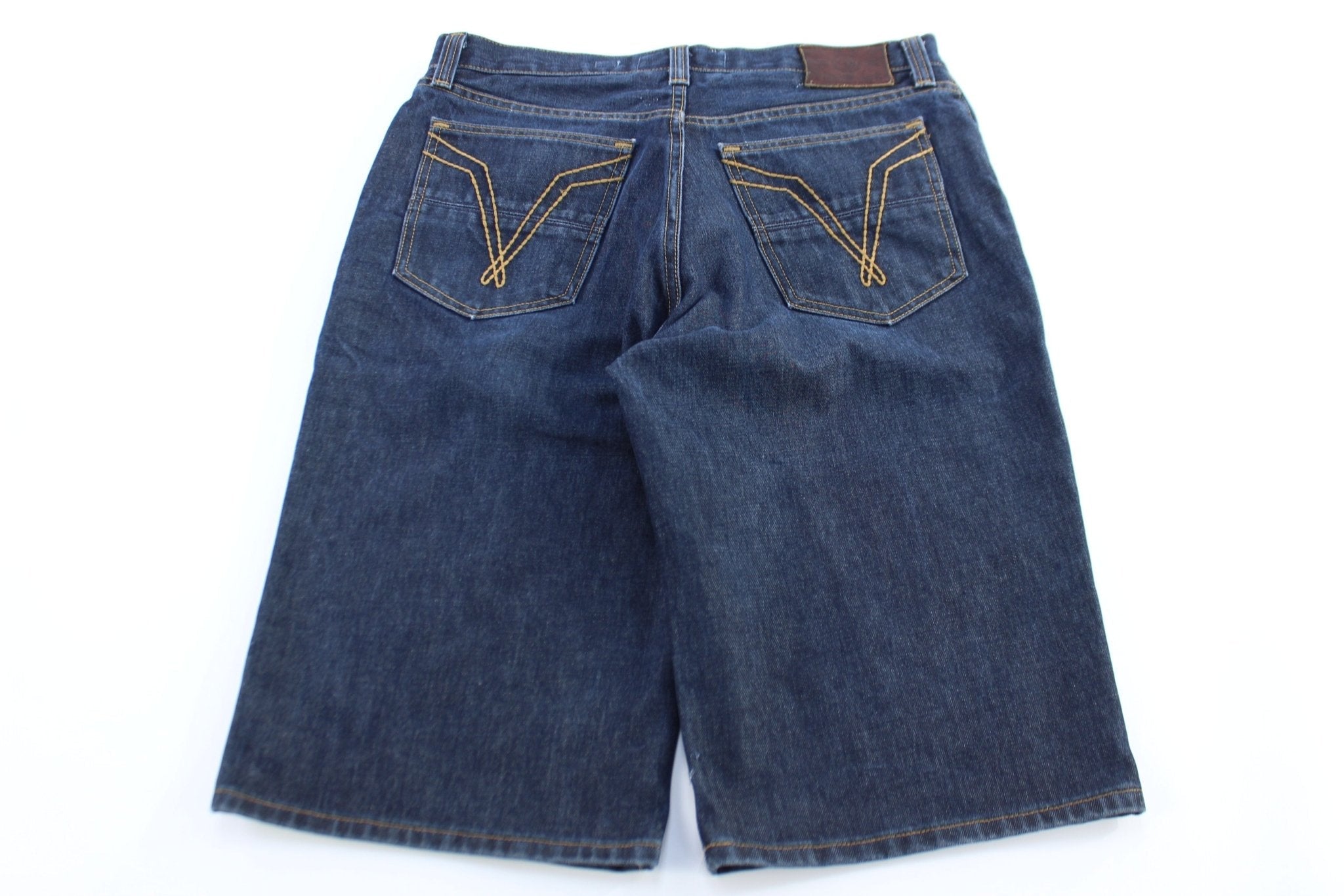 Y2K Ecko Unltd Dark Wash Denim Shorts - Pants/Shorts - Thrifted Threads