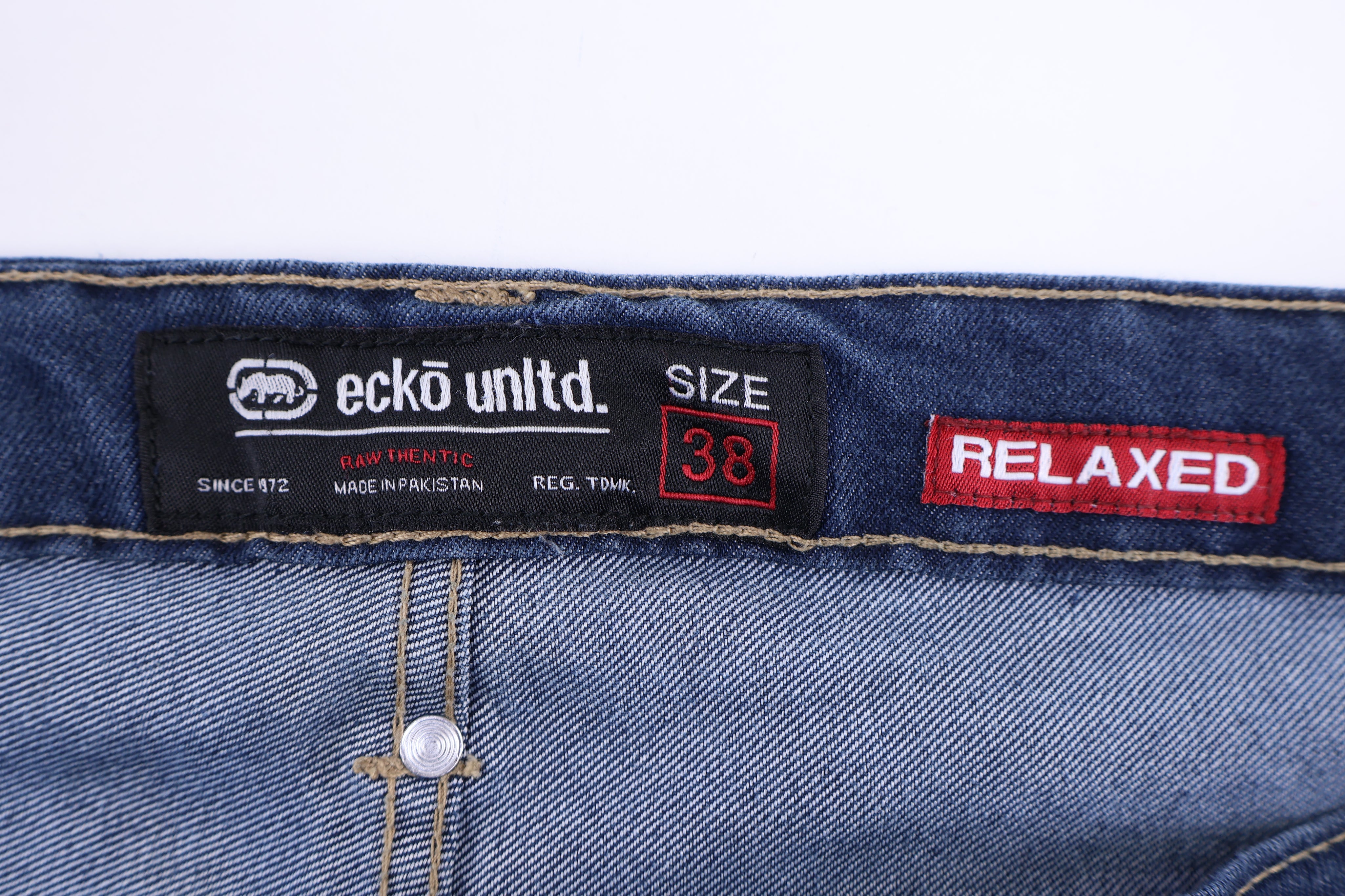 Y2K Ecko Unltd Dark Wash Denim Shorts - Pants/Shorts - Thrifted Threads