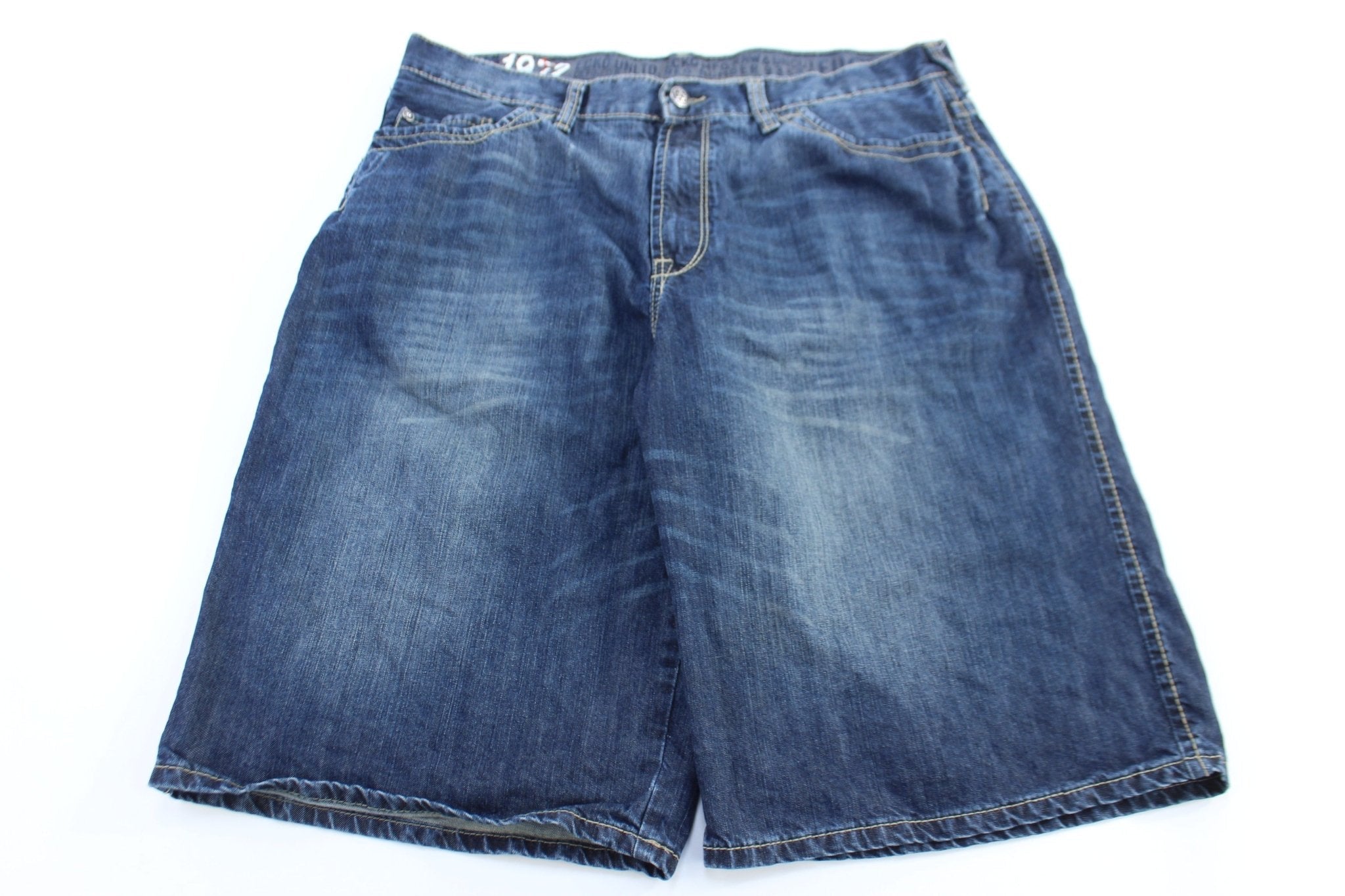 Y2K Ecko Unltd Dark Wash Denim Shorts - Pants/Shorts - Thrifted Threads
