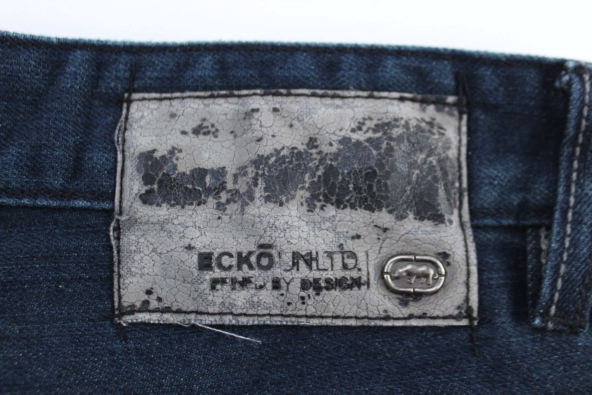 Y2K Ecko Unltd. Dark Wash Denim Shorts - Pants/Shorts - Thrifted Threads