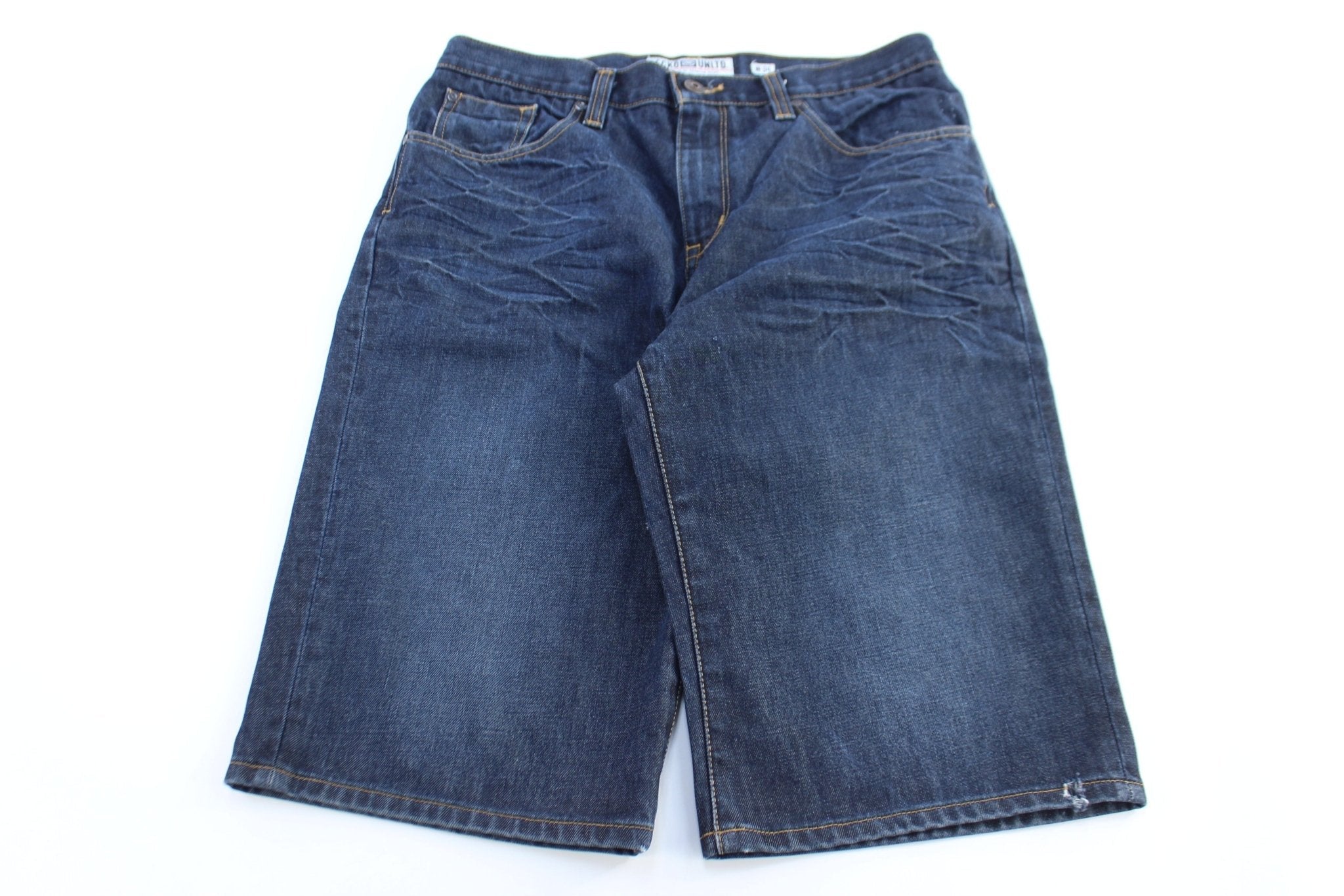 Y2K Ecko Unltd Dark Wash Denim Shorts - Pants/Shorts - Thrifted Threads