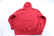 Y2K Ecko Unltd. Embroidered Red Pullover Hoodie - ThriftedThreads.com