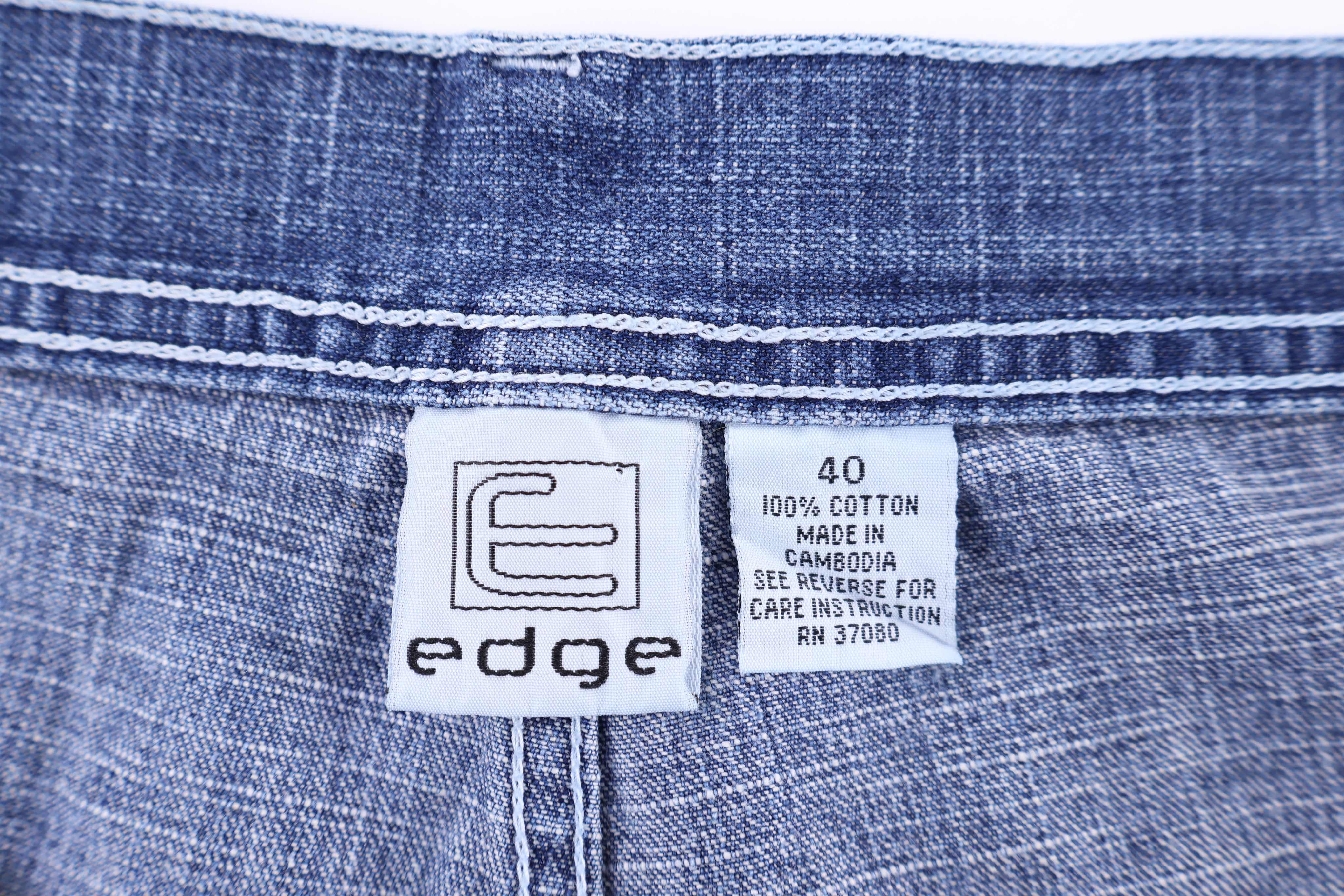 Y2K Edge Blue Denim Shorts - Pants/Shorts - Thrifted Threads