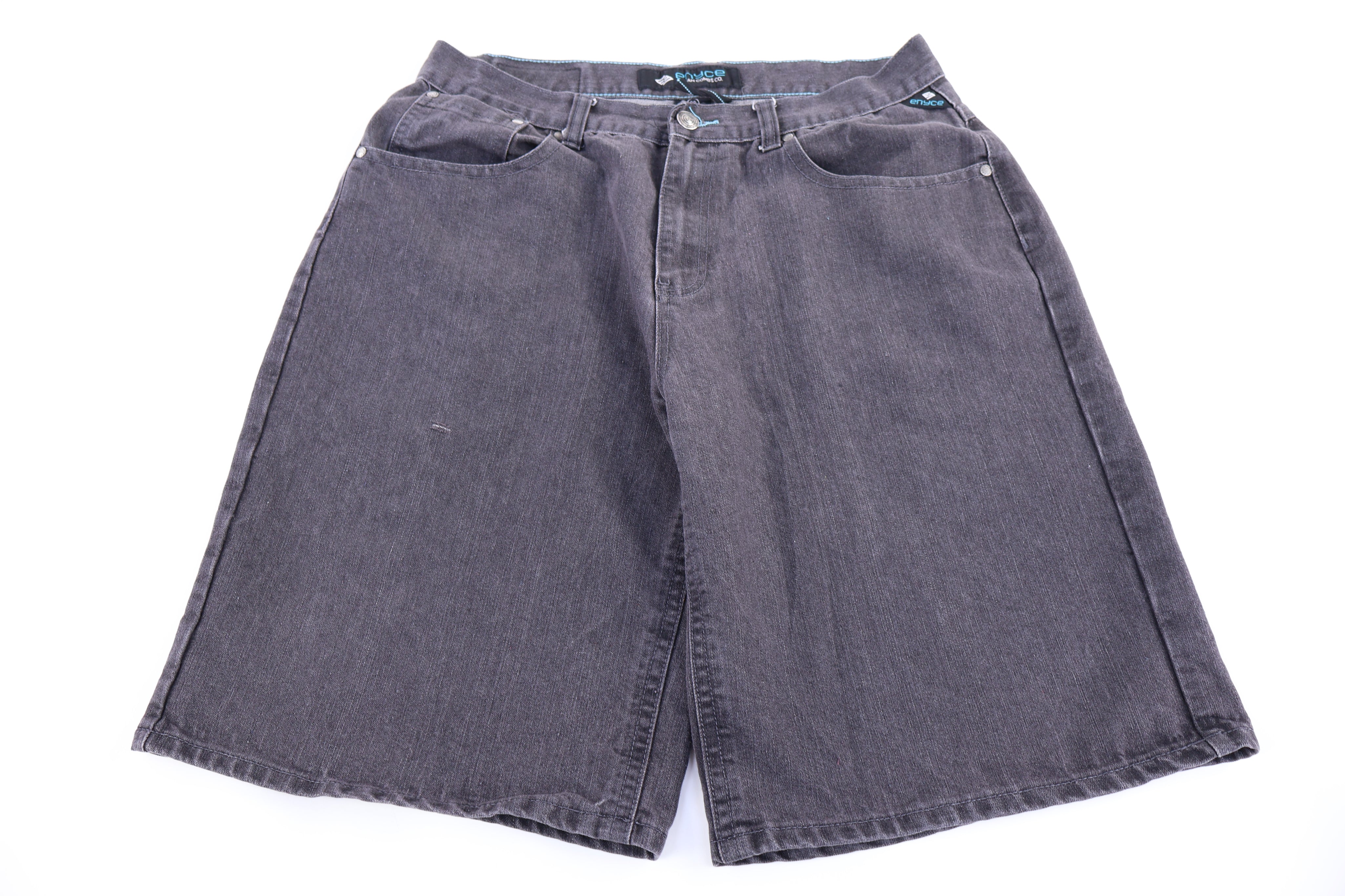 Y2K Enyce Black Dneim Shorts - Pants/Shorts - Thrifted Threads