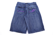Y2K Enyce Dark Wash Denim Shorts - Pants/Shorts - Thrifted Threads