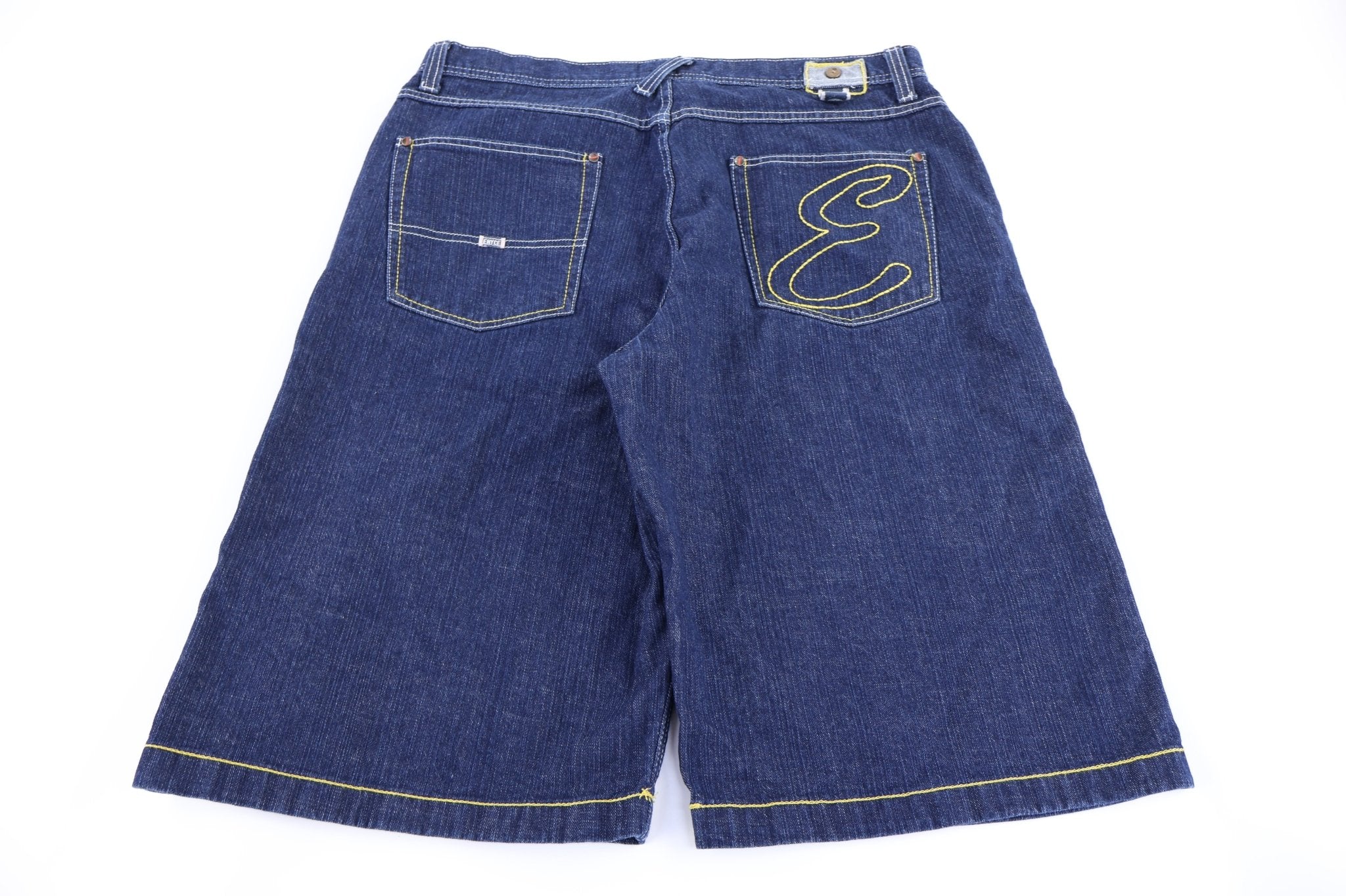 Y2K Enyce Dark Wash Denim Shorts - Pants/Shorts - Thrifted Threads
