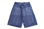 Y2K Enyce Dark Wash Denim Shorts - Pants/Shorts - Thrifted Threads