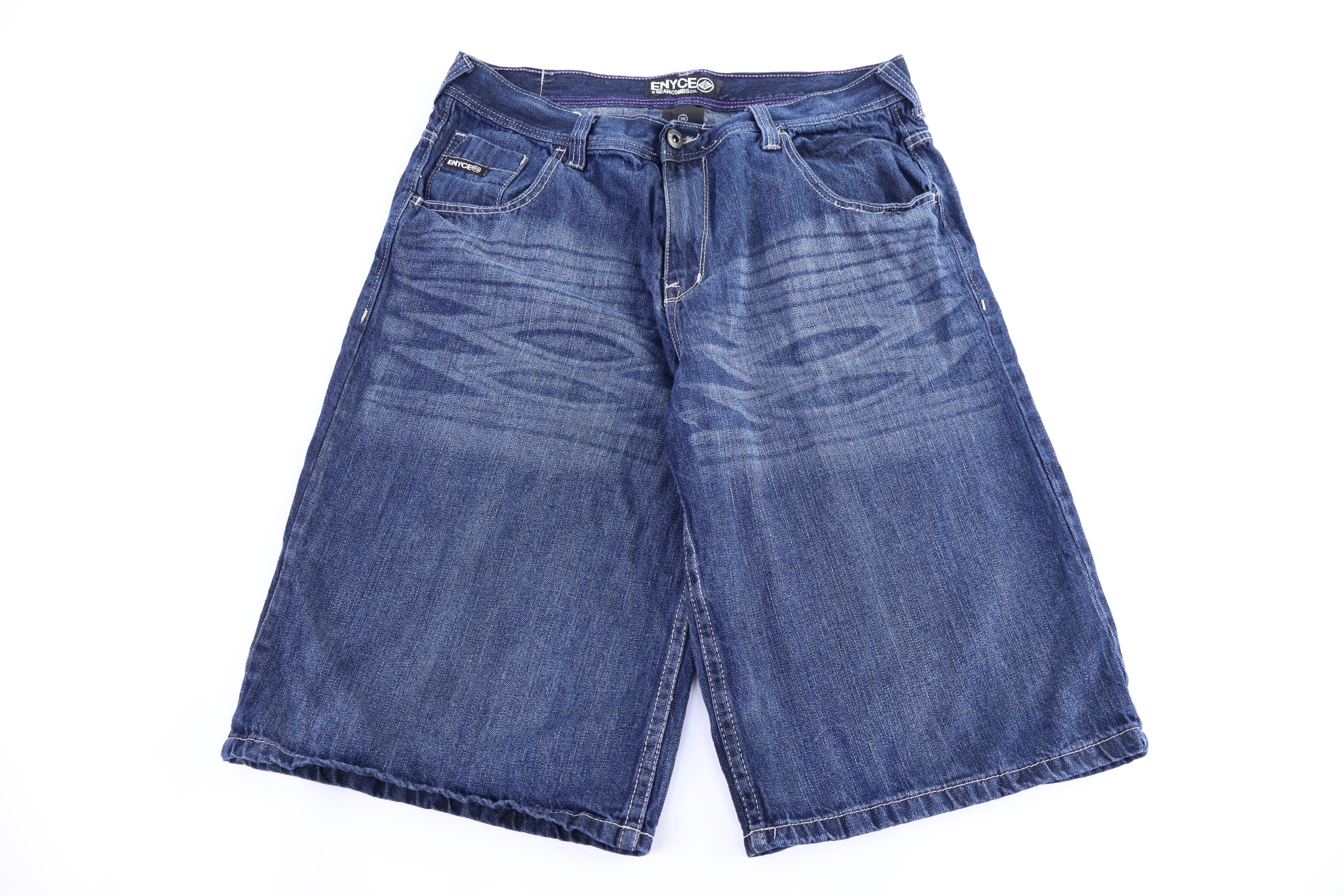 Y2K Enyce Dark Wash Denim Shorts - Pants/Shorts - Thrifted Threads