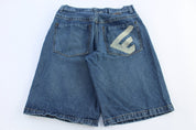 Y2K Enyce Dark Wash Denim Shorts - Pants/Shorts - Thrifted Threads