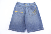 Y2K Enyce Embroidered Denim Shorts - Pants/Shorts - Thrifted Threads