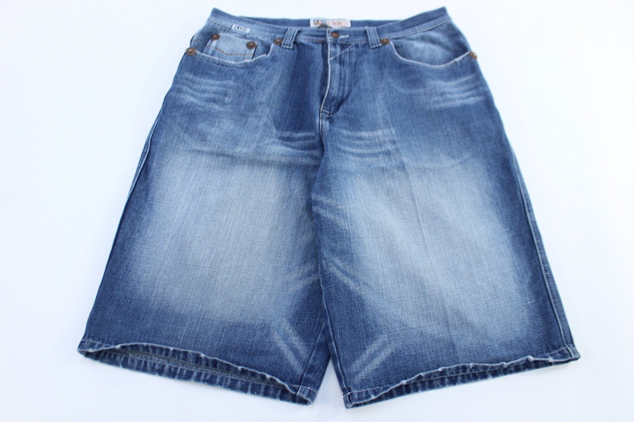 Y2K Enyce Light Wash Denim Shorts - Pants/Shorts - Thrifted Threads
